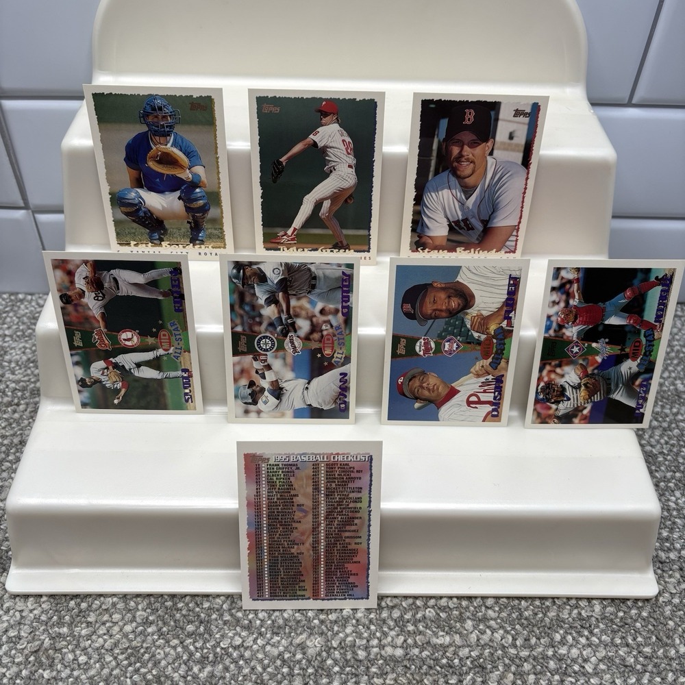 1995 Topps Traded Baseball Partial Base Set‎ Exc Cond - Picture 7 of 10